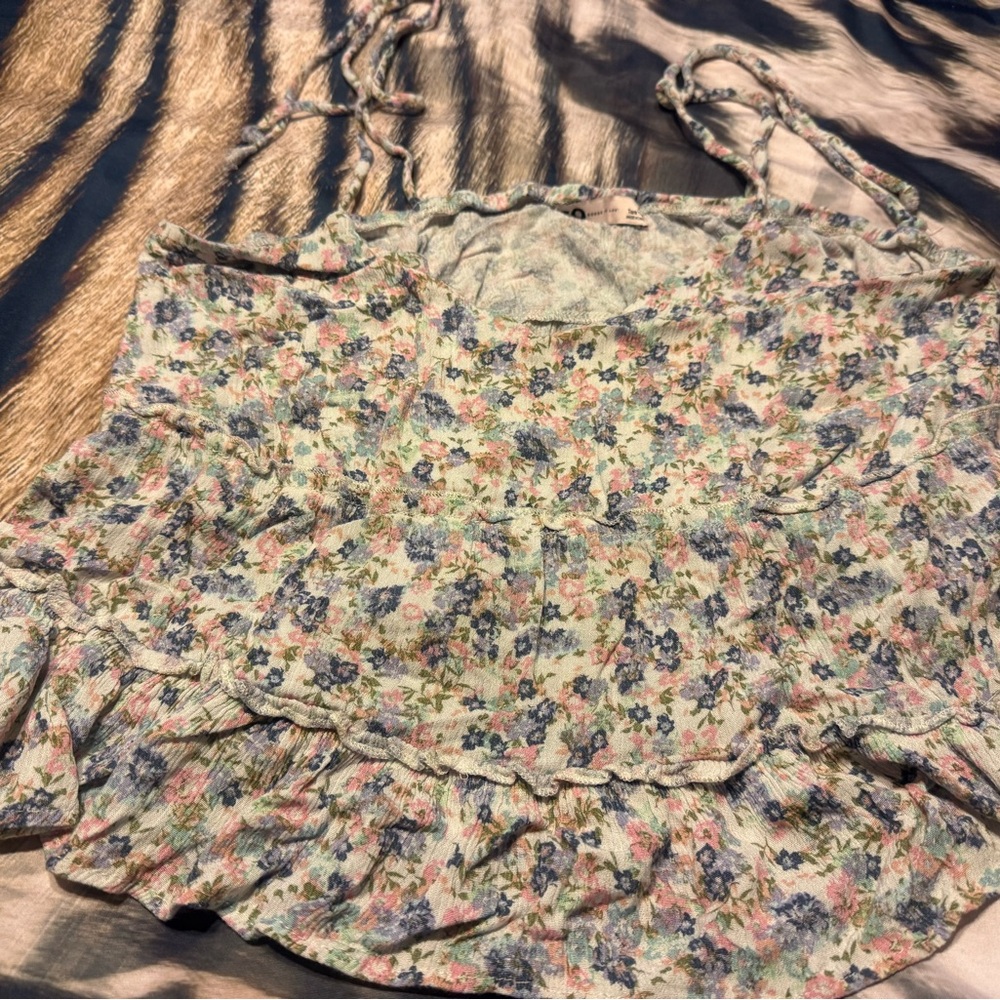 Floral Sleeveless Top